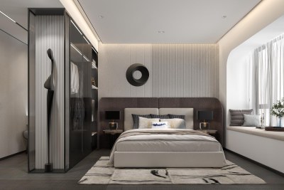 新中式售楼处样板间3D模型下载